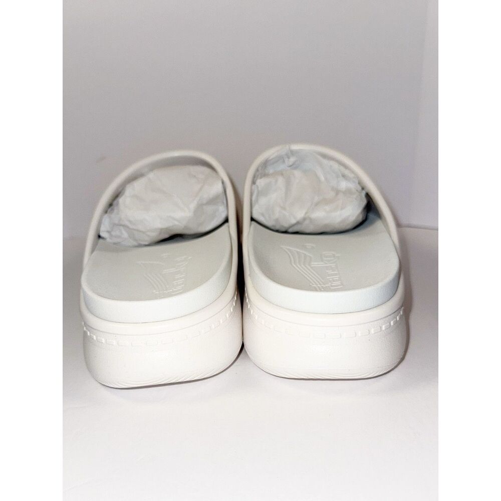 NEW Dansko Devyn Slide Sandals Molded White Cushioned Recovery Womens 42/11.5-12 - Picture 13 of 16